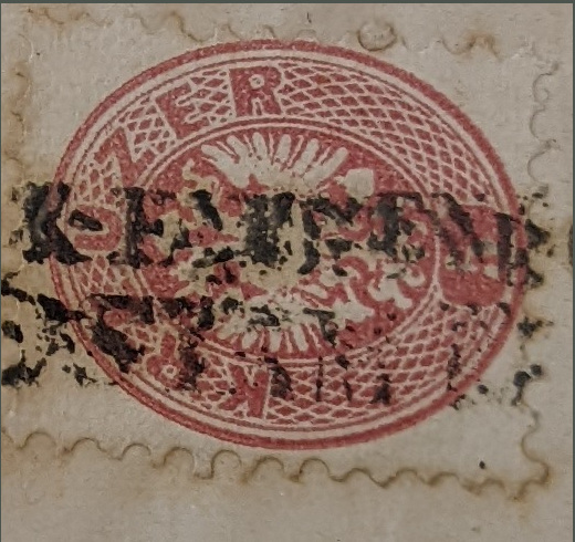 Stempel der Bahnposten